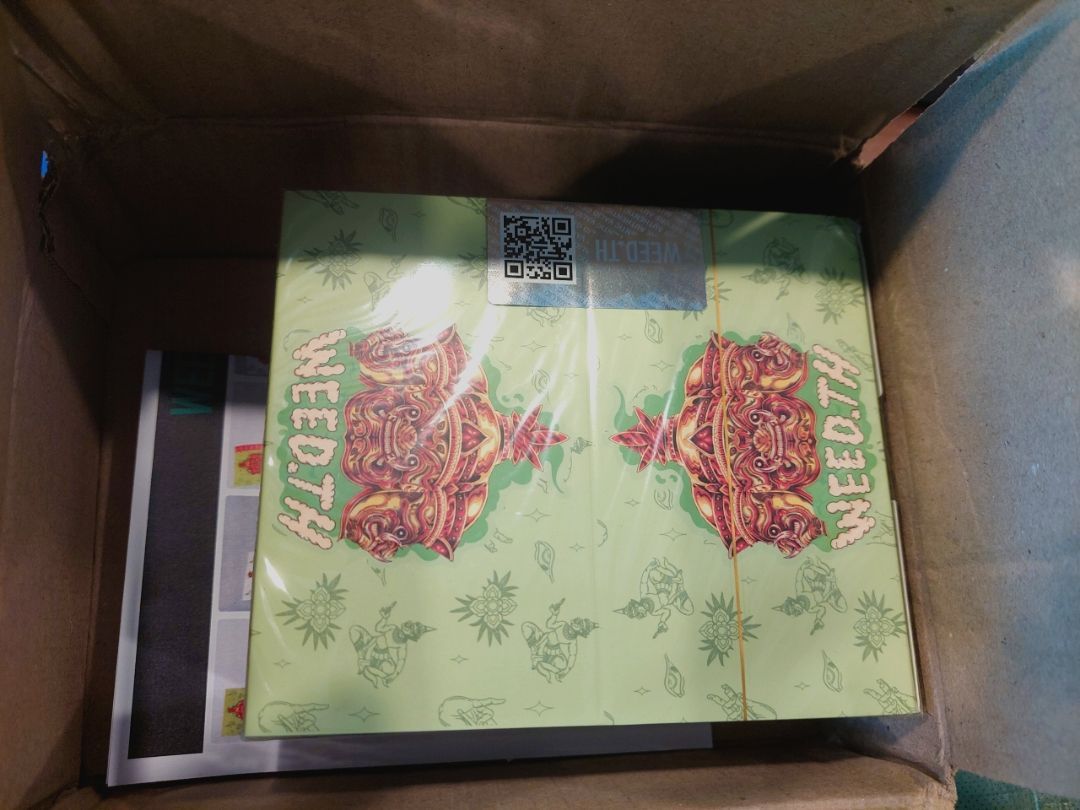 Rolling Papers Full Box - 110mm - Brown Paper with Filters, and Magnet ( 22x )