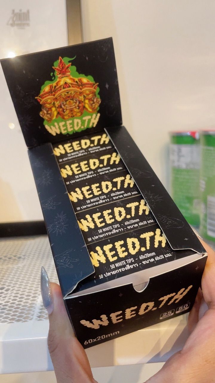 Rolling Paper Tips Full Box - White ( 25x )