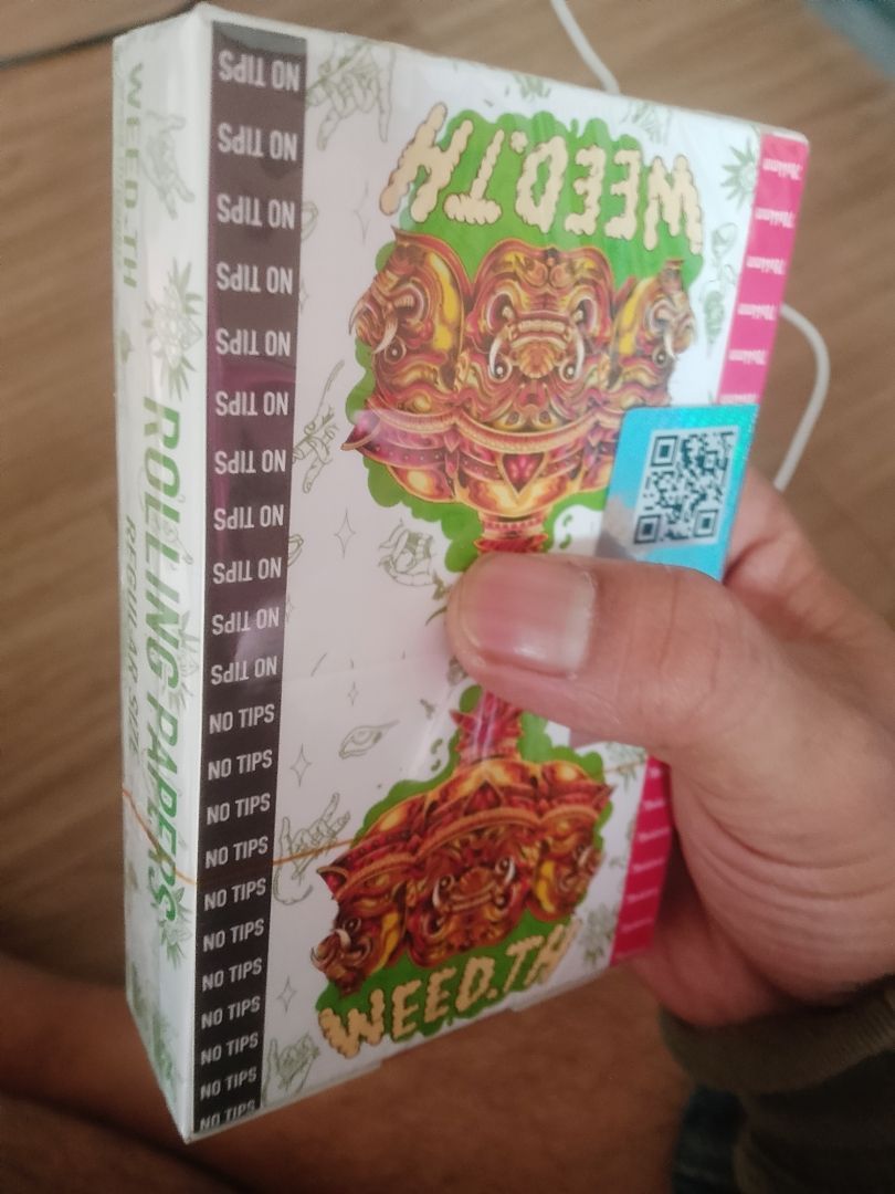 Full Box of 22x Rolling Paper & Tips - Rolling Papers - 110mm King Size - weedth / weed.th